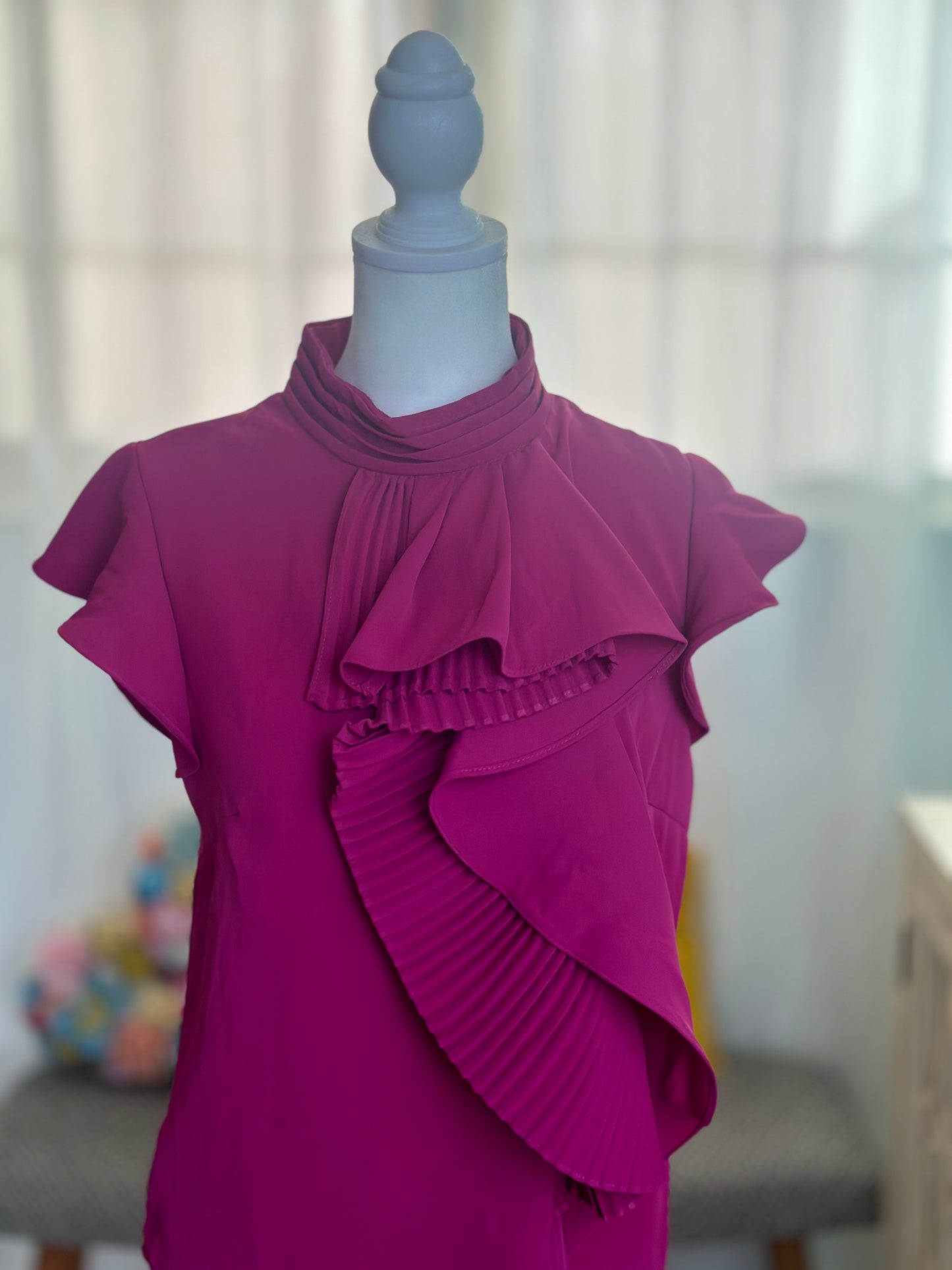 Destellos Ruffle Top