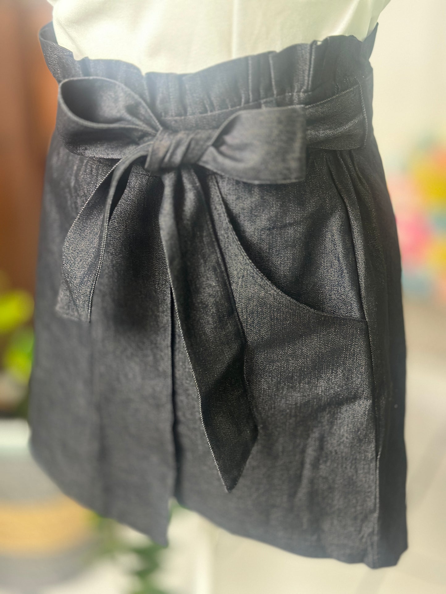 Denim Skort