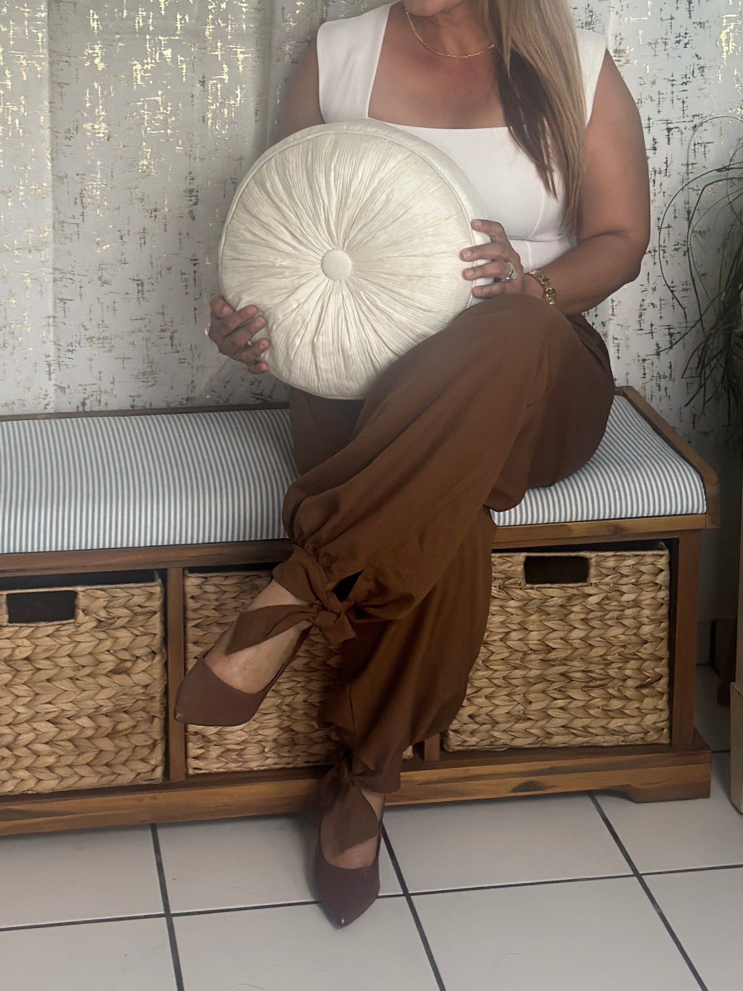 Destellos Jazmin Chocolate Pants π€β¨