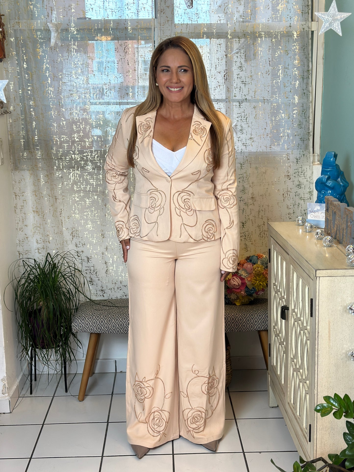 Destellos Executive Suit Pants Set