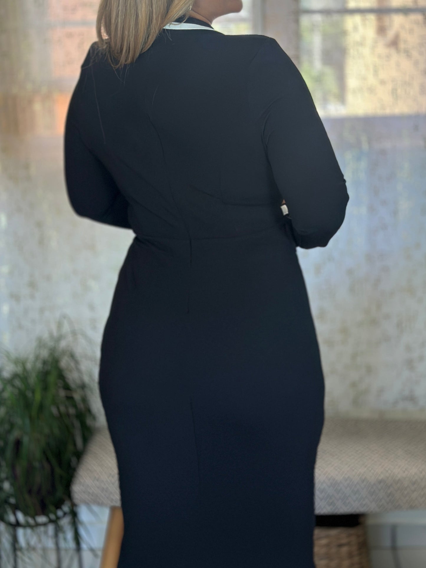 Destellos Work Elegant Midi Dress