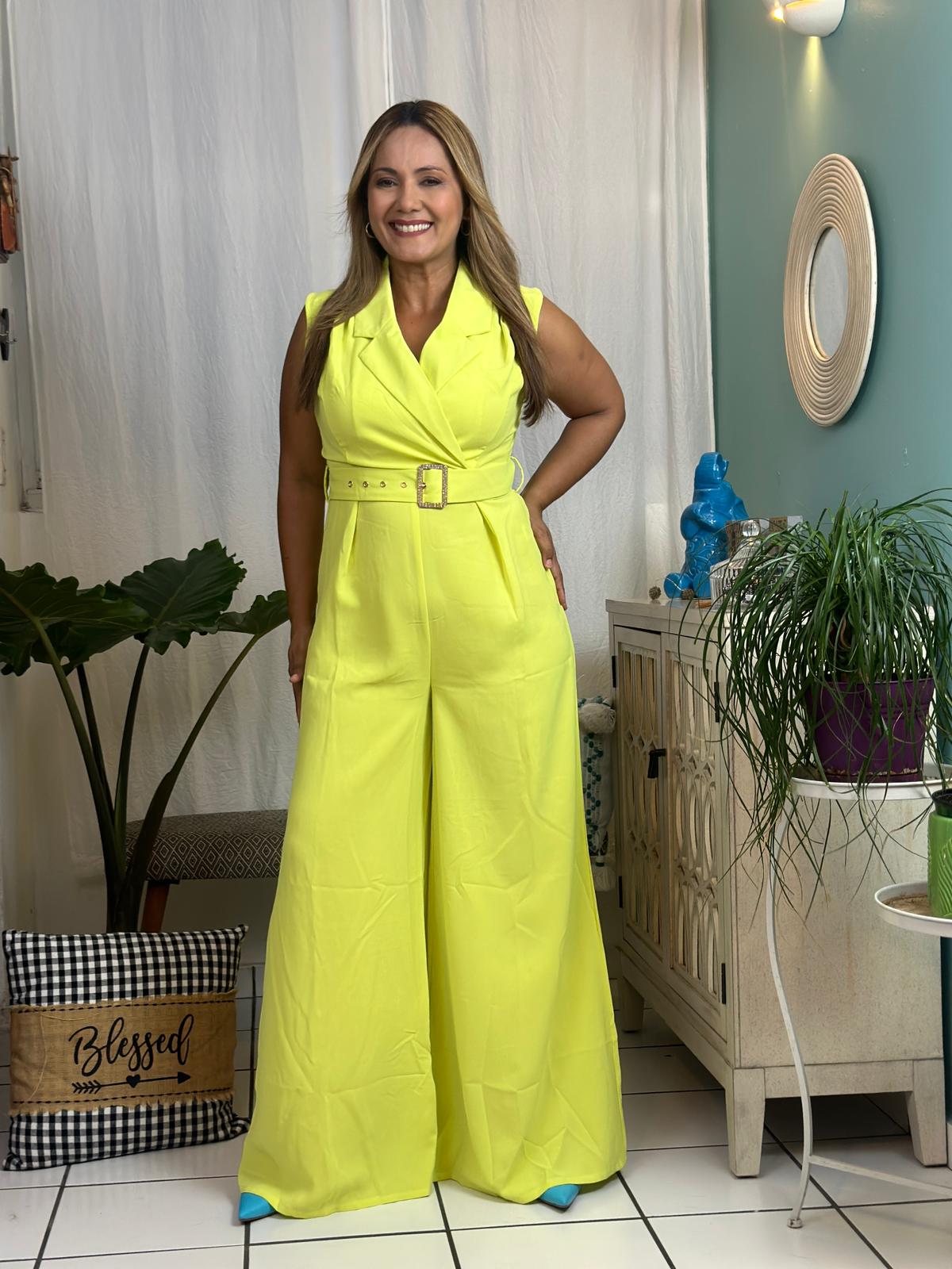 Destellos Sleeveless Jumpsuit