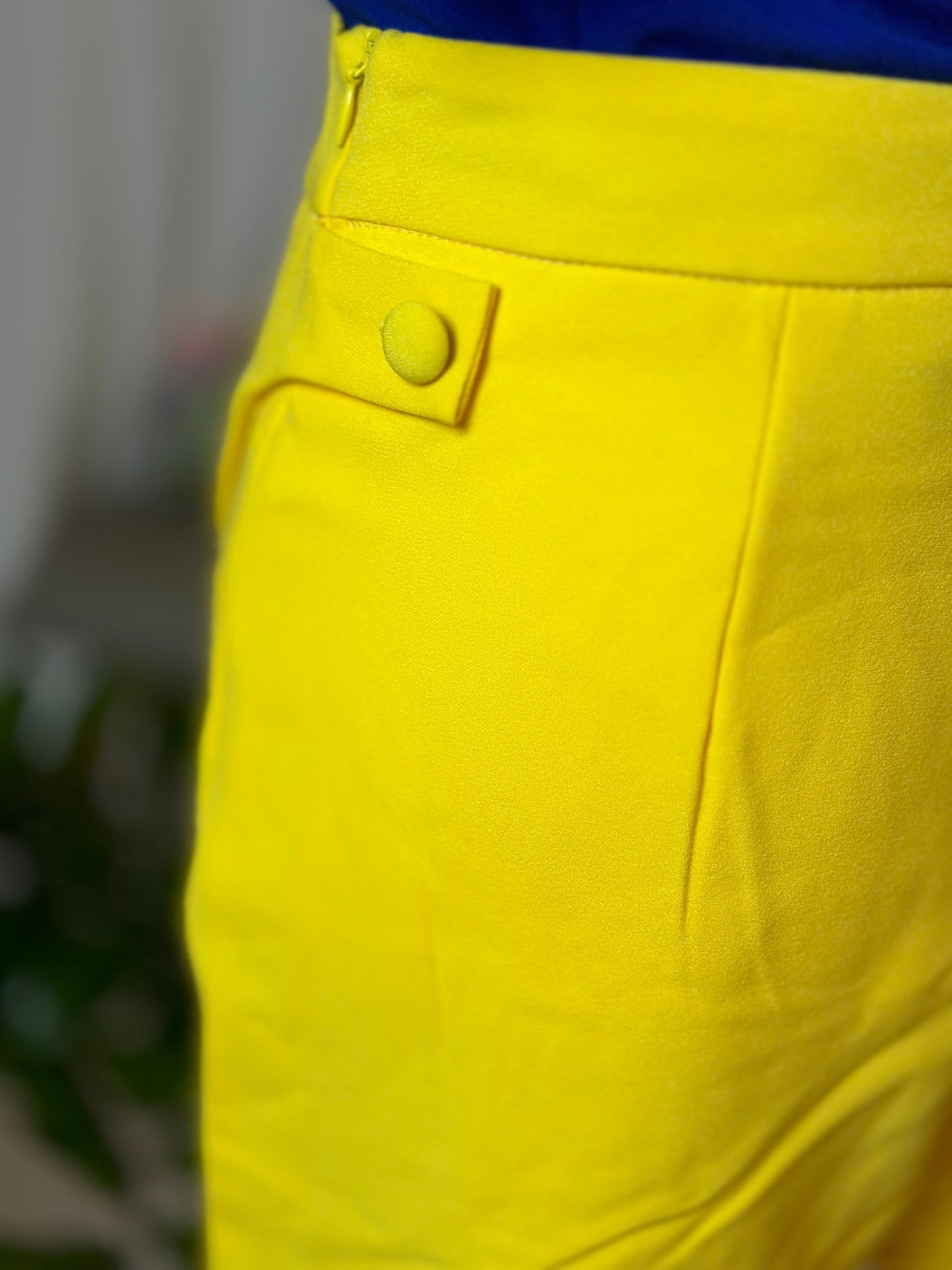 Destellos Yellow Skort