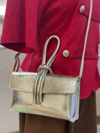 Destellos Luxury Leather Clutch