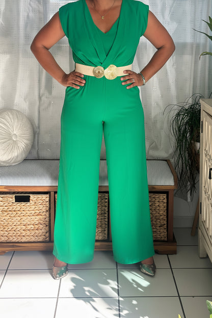 Destellos Emerald Grace Jumpsuit
