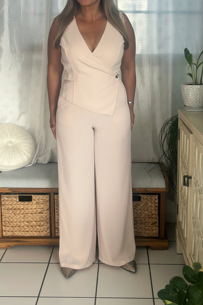 Destellos Sand Jumpsuit