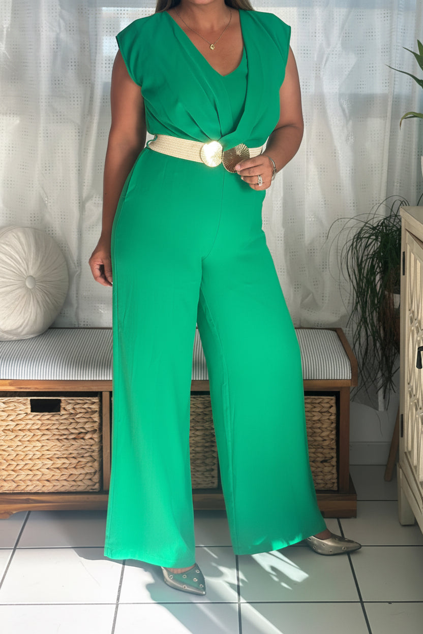 Destellos Emerald Grace Jumpsuit