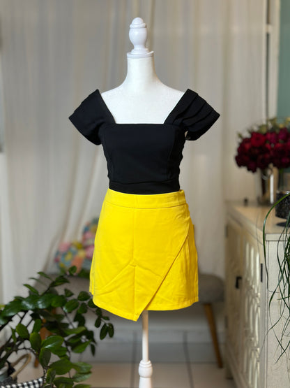 Destellos Yellow Skort