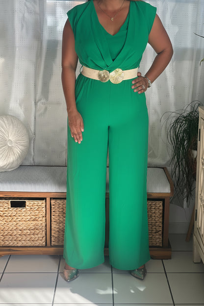 Destellos Emerald Grace Jumpsuit