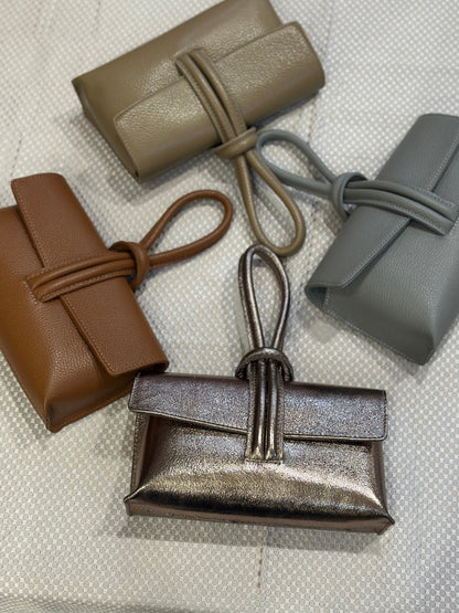Destellos Luxury Leather Clutch