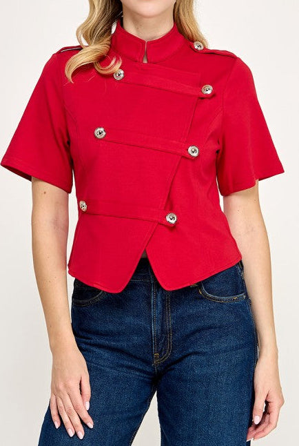Destellos Scarlet Luxe Vest