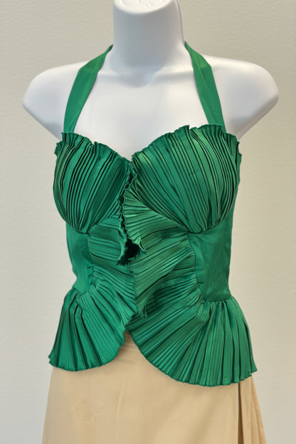 Destellos Emerald Halter Peyton Bustier 💚✨