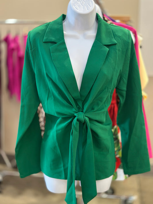 Destellos Green Collar Blazer